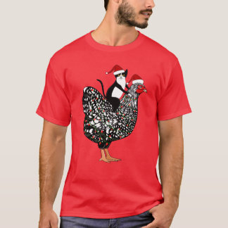 T-shirt Meowy Chickenmas