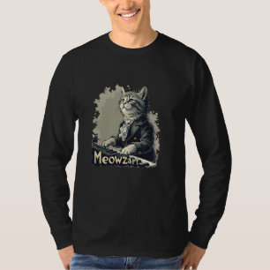 T-shirt Meowzart Chat Mozart Piano Compositeur Musique Cla