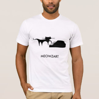 T-shirt meowzart, MEOWZART