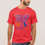 T-shirt Meowzel Tov Chanukah Hanoukka Propriétaire de chat<br><div class="desc">Meowzel Tov Chanukah Hanoukka Chat Juif Propriétaire Vilain Cadeau.</div>