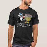 T-shirt meowzel tov chat juif menorah hanoukka chanukah c<br><div class="desc">meowzel tov chat juif menorah hanoukka chanukah noël</div>