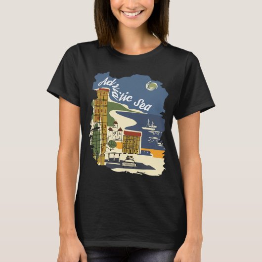 T-shirt Mer Adriatique (Devant)