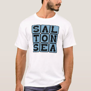 T-shirt Mer de Salton, Rift endoréique du sud de la Califo