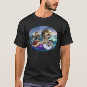 T-shirt Mer d'océan de déesse d'imaginaire de CHEMISE