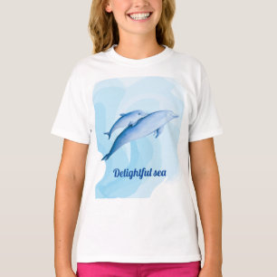 T-shirt Mer Extraordinaire avec dauphins