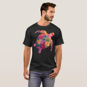 T-shirt Mer Florale (Devant entier)
