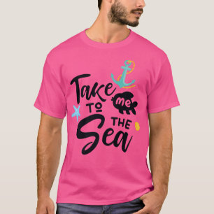 T-shirt mer mer plage estivale nage pêche soleil P
