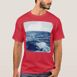 T-shirt Mer ouverte Vagues de l'océan Atlantique