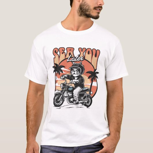 T-shirt Mer plus tard (Devant)