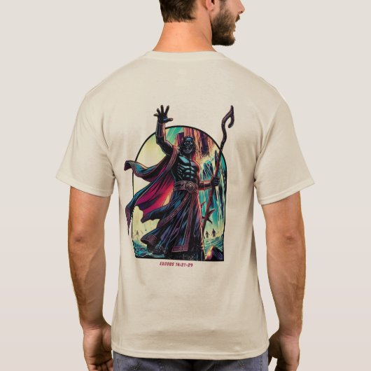 T-shirt Mer Rouge (Dos)