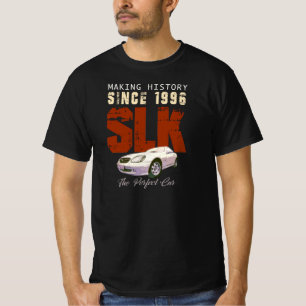 T-shirt Mercedes Benz SLK R170 - Histoire depuis 1996