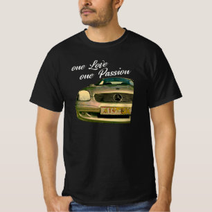 T-shirt Mercedes Benz - SLK R170 - One Love - Une Passion