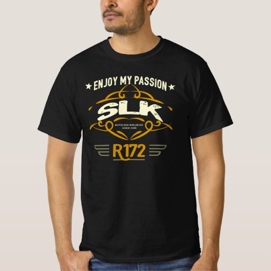 T-shirt Mercedes SLK R 172 - Enjoy ma passion (Devant)