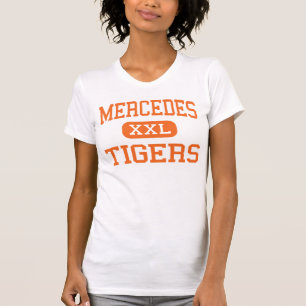 T-shirt Mercedes - tigres - lycée - Mercedes le Texas