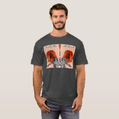T-shirt Merch "Through Eyes Abyss" (Devant entier)