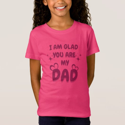 T-Shirt Merci à papa (Devant)
