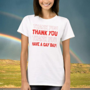 T-shirt Merci A Une Journée Gay