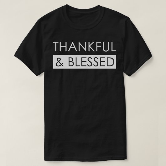 T-shirt Merci Et Heureux (Design devant)