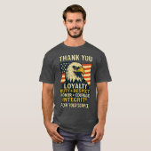 T-SHIRT MERCI FIDELITE DEVOIR RESPECTHONNEUR COURAGE INTEG (Devant entier)