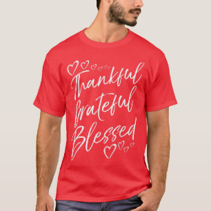 T-shirt Merci gracieux béni - Famille Thanksgiving Lo