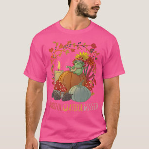 T-shirt Merci Grateful Blessé Kawaii Cottagecore Aesth