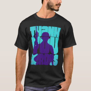 T-shirt Merci Héros 32