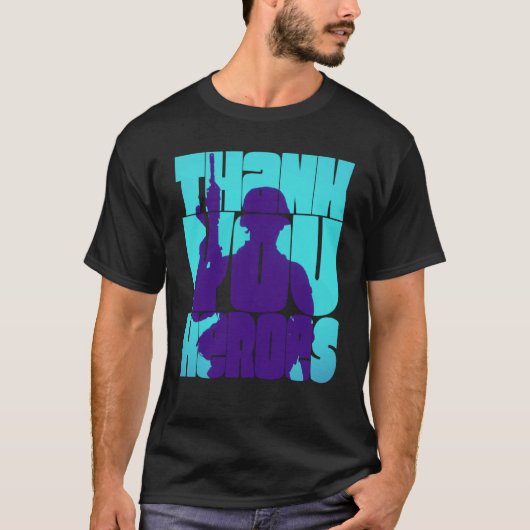 T-shirt Merci Héros 32 (Devant)