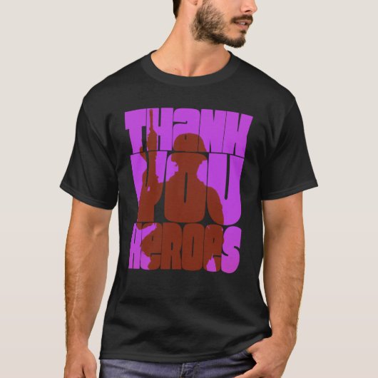 T-shirt Merci Héros 36 (Devant)