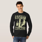 T-shirt Merci Lineman Devis Électrique Lineman Electrici (Devant entier)