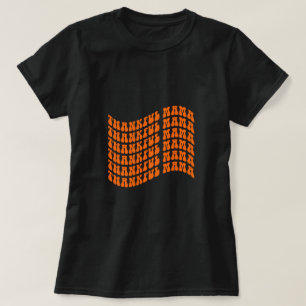 T-shirt Merci Mama Typographie