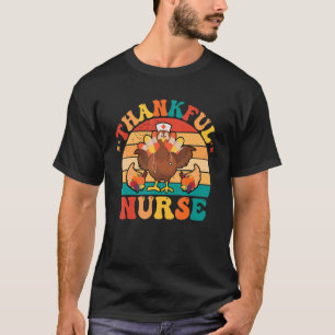 T-shirt Merci Nurse Thanksgiving Turquie Day Nurse Men W