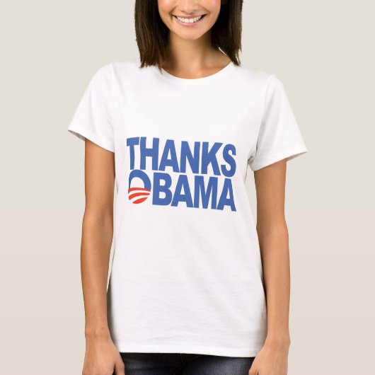 T-shirt Merci Obama (Devant)
