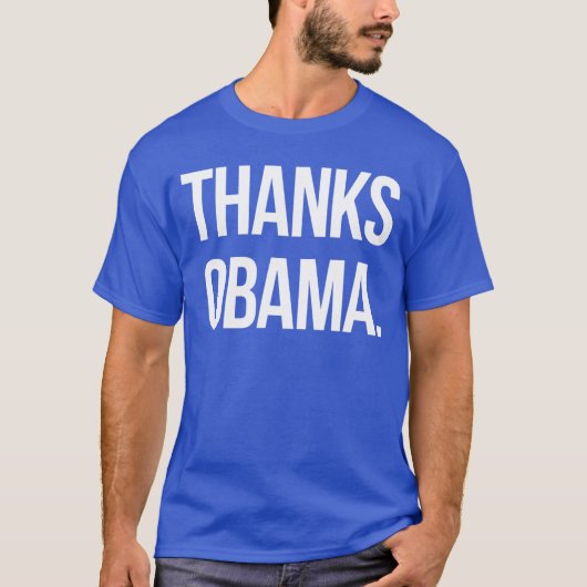 T-shirt Merci Obama 2 (Devant)