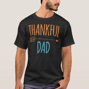 T-shirt Merci Papa Funny Arrow Thanksgiving Holiday