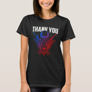 T-shirt Merci Patriotique Hommes Memorial Day 4 juillet U