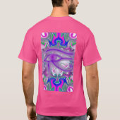 T-shirt Merci pour la nourriture et l'oeil d'Iris (Dos)