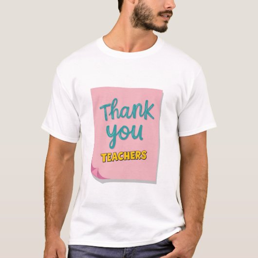 T-shirt Merci professeur (Devant)