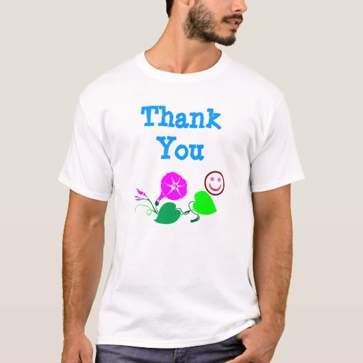 T-shirt Merci : Sagesse dans les décorations (Devant)