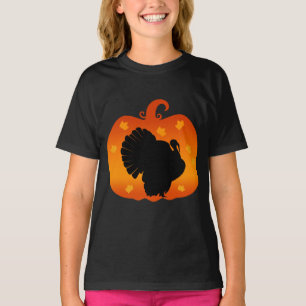 T-SHIRT MERCI SAISON DE LA CHUTE CITROUILLE TURQUIE