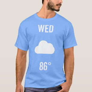 T-shirt Mercredi Costume météo