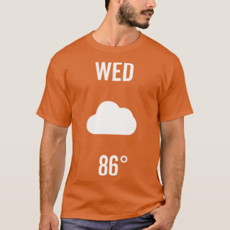 T-shirt Mercredi Costume météo