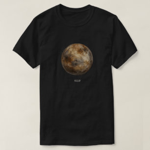 T-shirt Mercure : Planète aquarelle