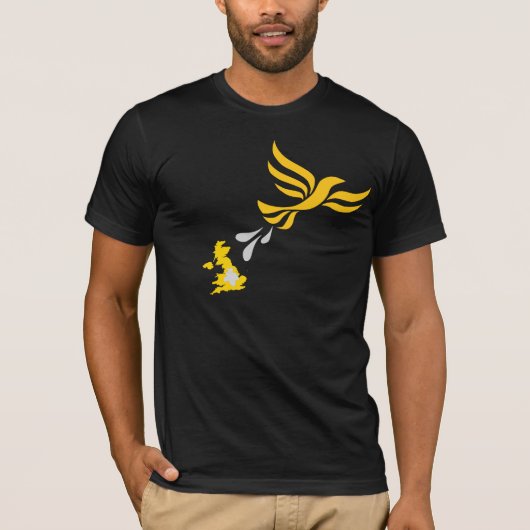 T-shirt Merde de LibDem (Devant)