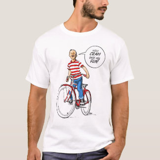 T-shirt Merde sainte !  Les vélos sont amusement !