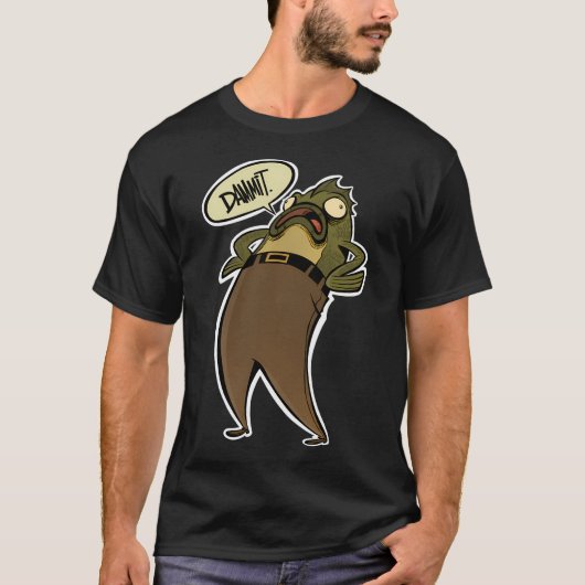 T-shirt Merde Sirène (Devant)