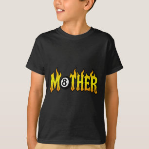 T-shirt Mère 8 boule drôle de piscine maman vintage