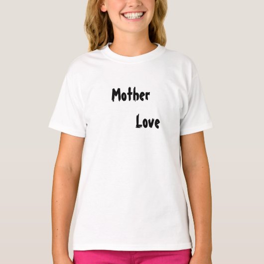 T-shirt Mère amour (Devant)