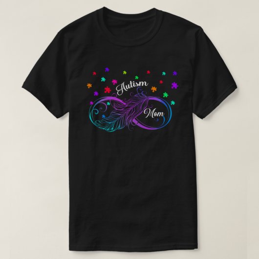 T-shirt mère autiste (Design devant)