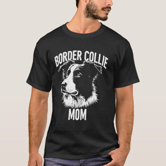 T-shirt Mère Border Collie (Devant)