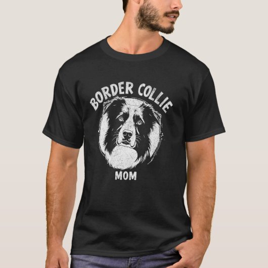 T-shirt Mère Border Collie (Devant)